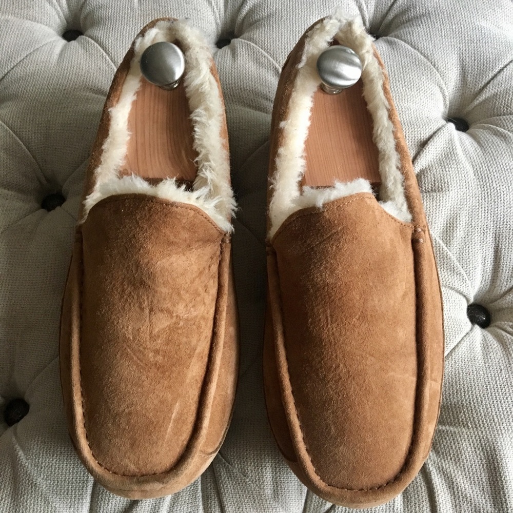 Men's UGG Ascot Sheepskin Slippers- Sz 12