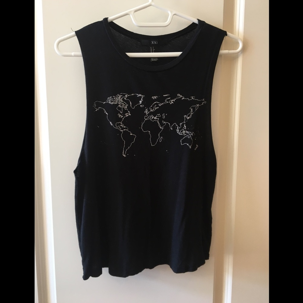 Black tank top!