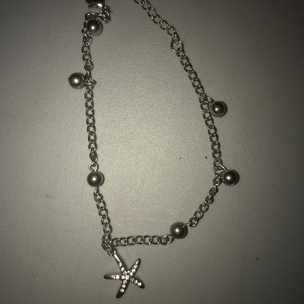Starfish anklet