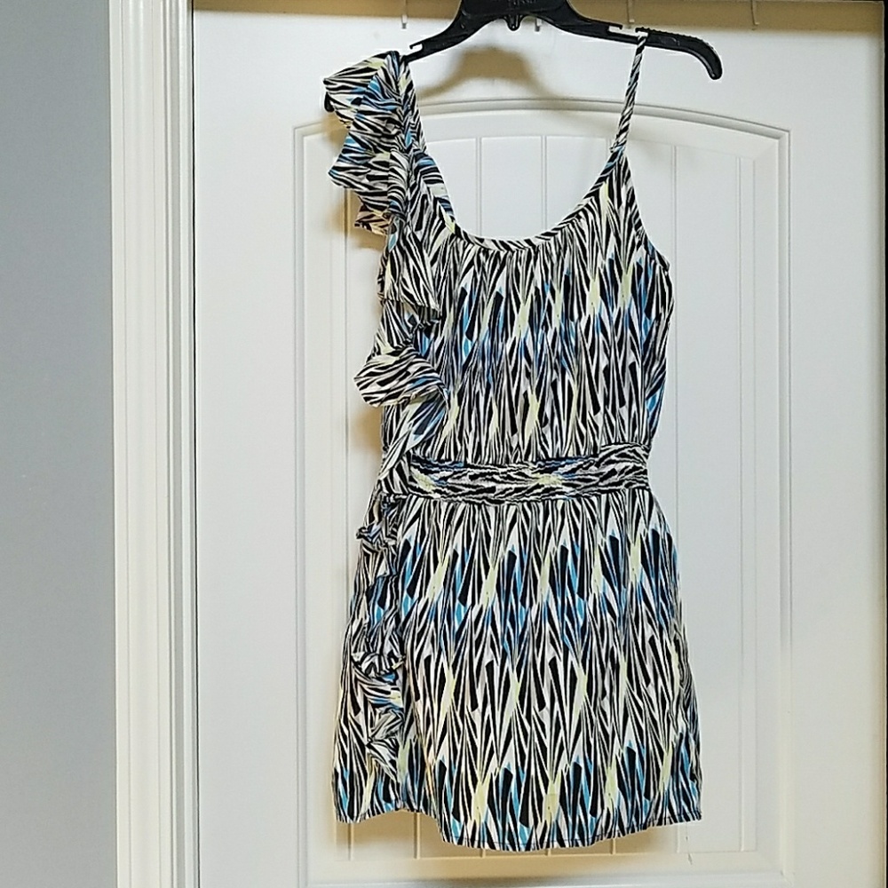 Short printed dress