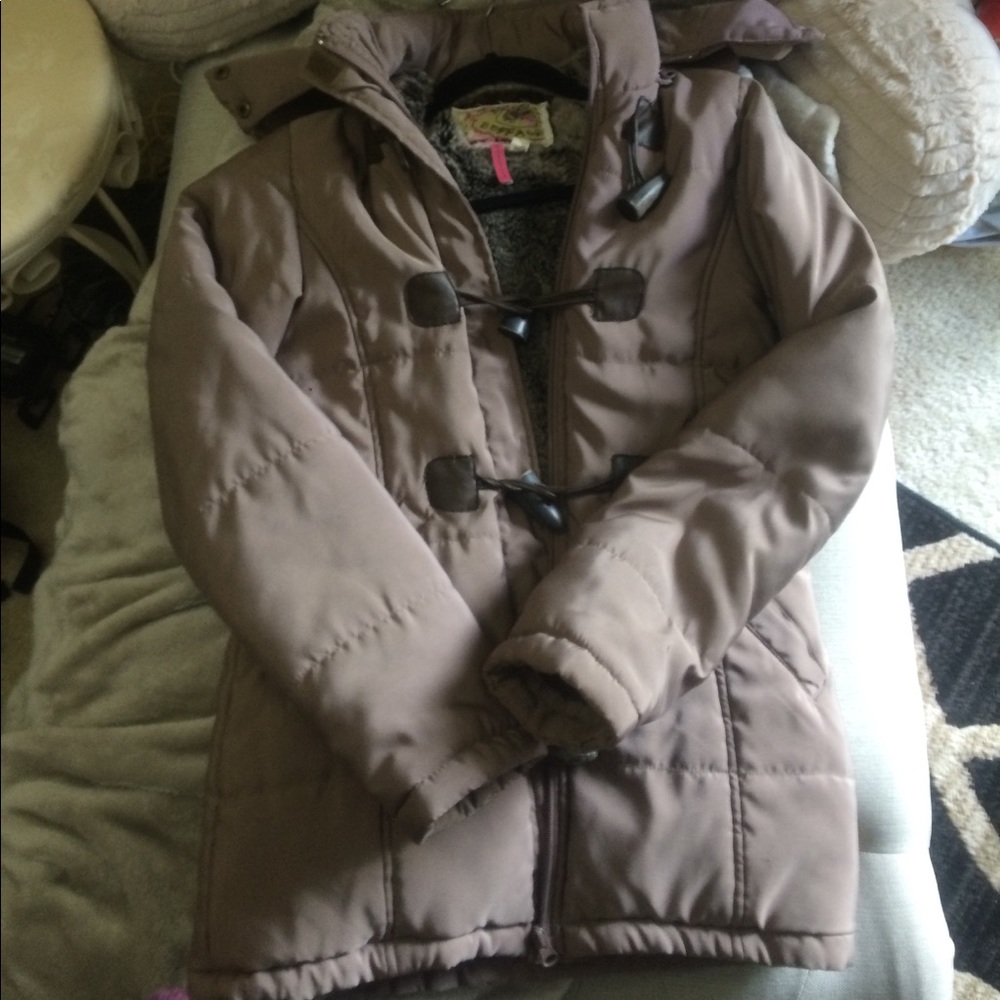 Buffalo Jeans David Bitton Fur Parka Jacket Coat