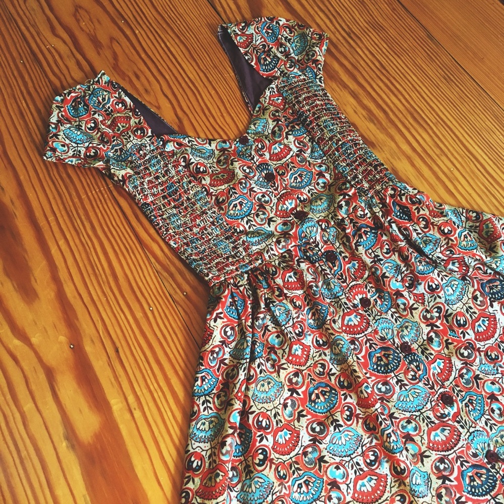 Quirky Cap Sleeve Dress
