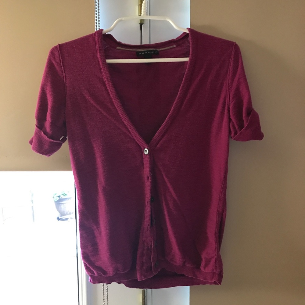 Purple/ pink cardigan