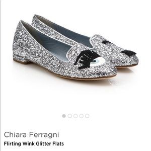 Chiara Ferragni sliver flats