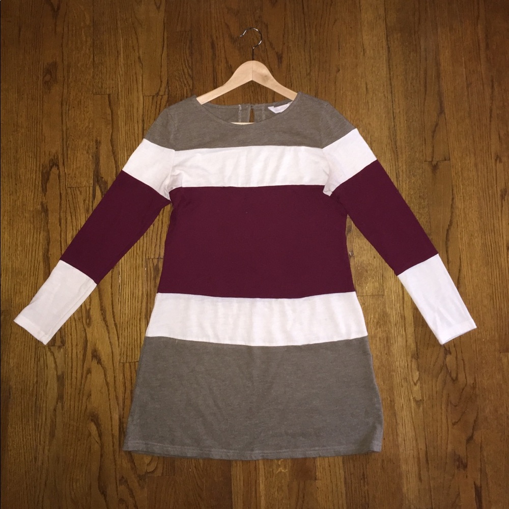 Long-sleeved Shirt Dress