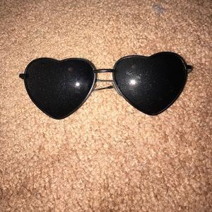 black heart sunglasses