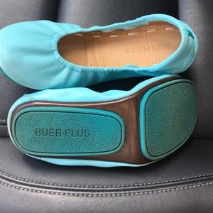 Gorgeous ballet flats Tiffany/ robins egg blue 7.5
