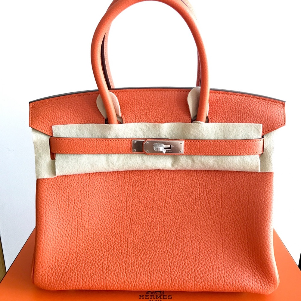 Hermès Birkin Orange *SOLD* on consignment shop