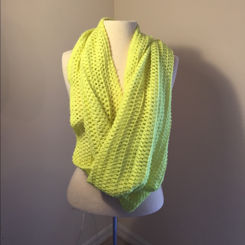 Yellow Infinity Scarf