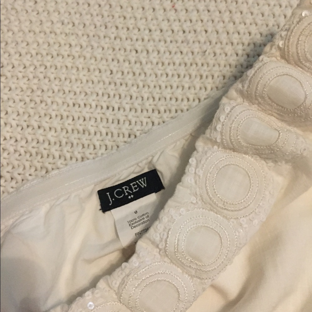 JCrew Strapless Top
