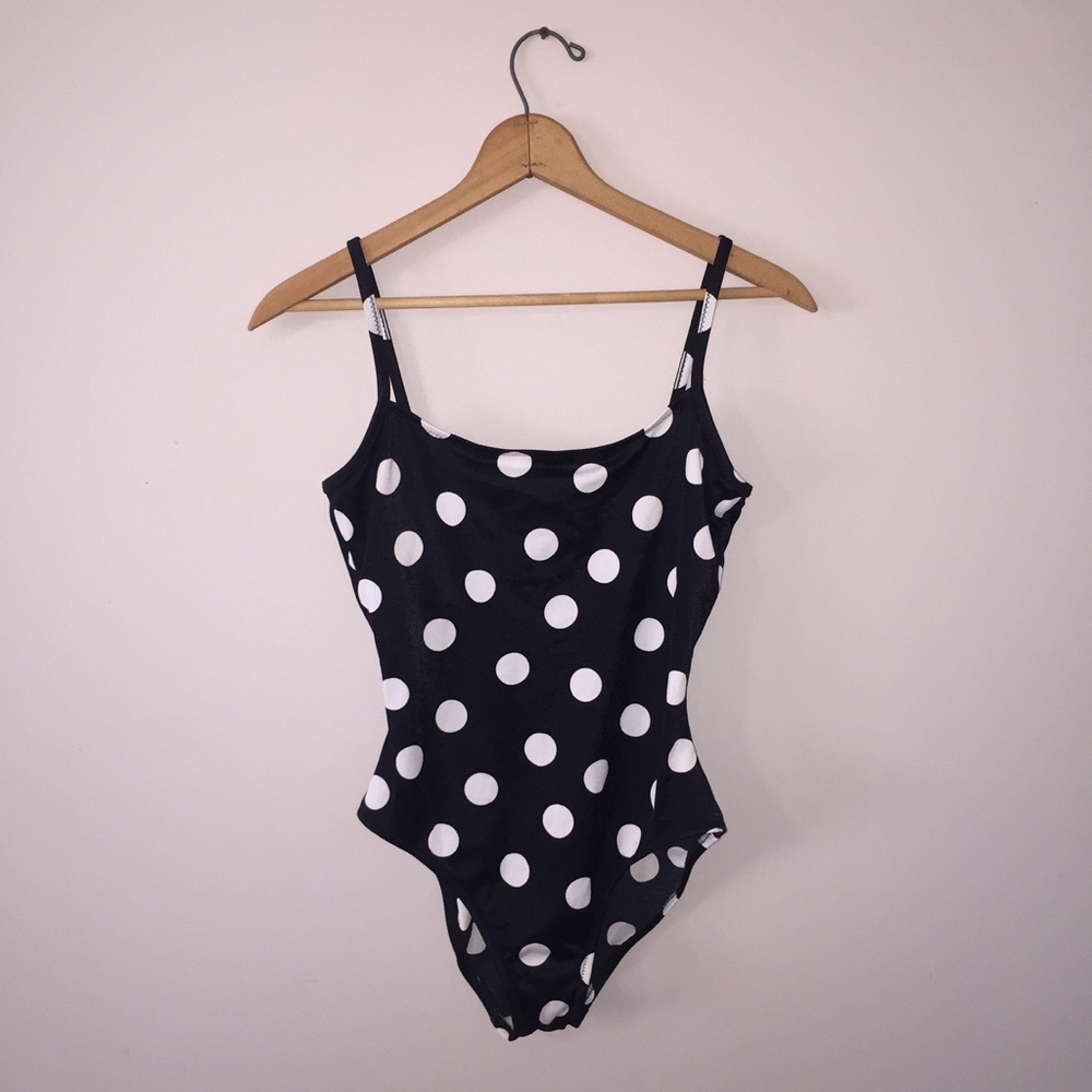 Polka-Dot Swimsuit