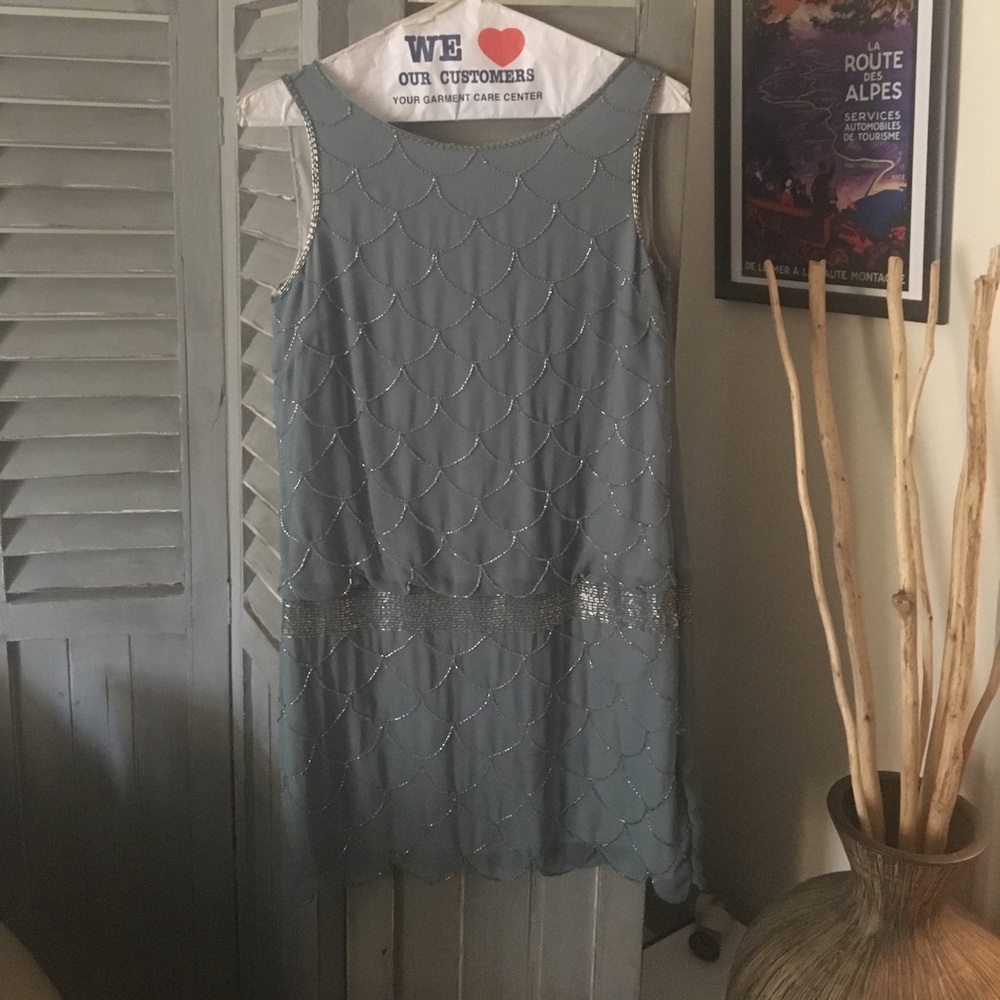 20's inspired Adrianna papell dress