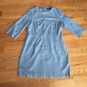 ASOS denim 3/4 sleeve dress SIZE US 12