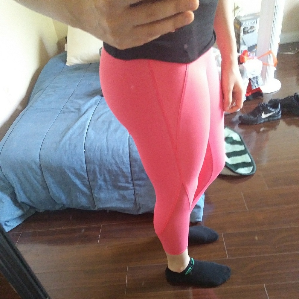 Hot pink forever 21 leggings