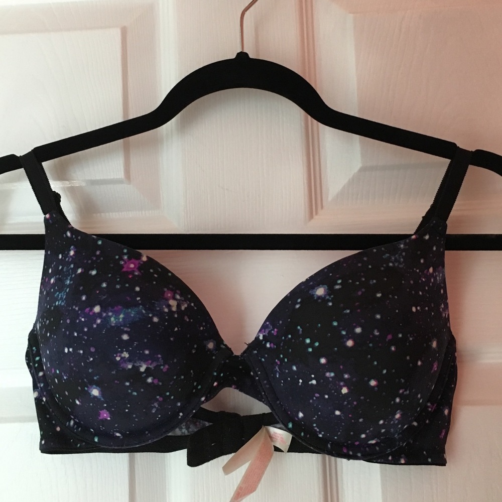 Victoria's Secret, Galaxy Bra, Pink Lining