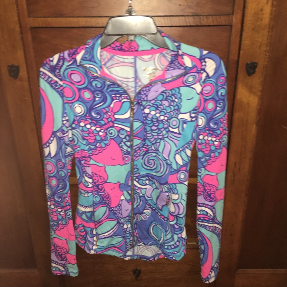Lilly Pulitzer Luxletic Weekender Jacket -NWOT