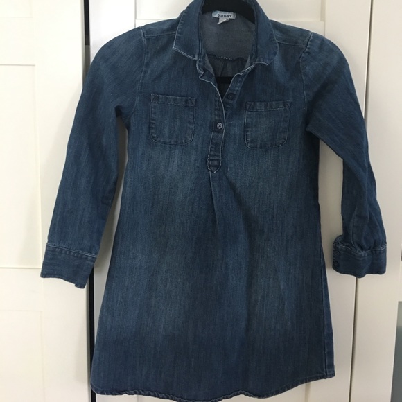 Oldnavy girls jean dress - Picture 1 of 3