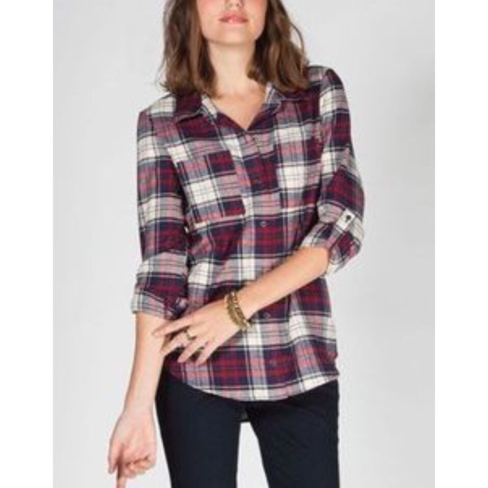 🍂MAROON FLANNEL 🍂
