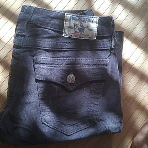 True religion suede jeans