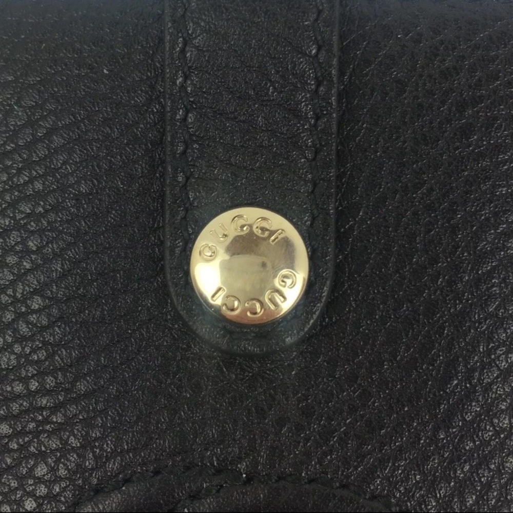 Authentic New Gucci Soho Black leather card case - Picture 2 of 6