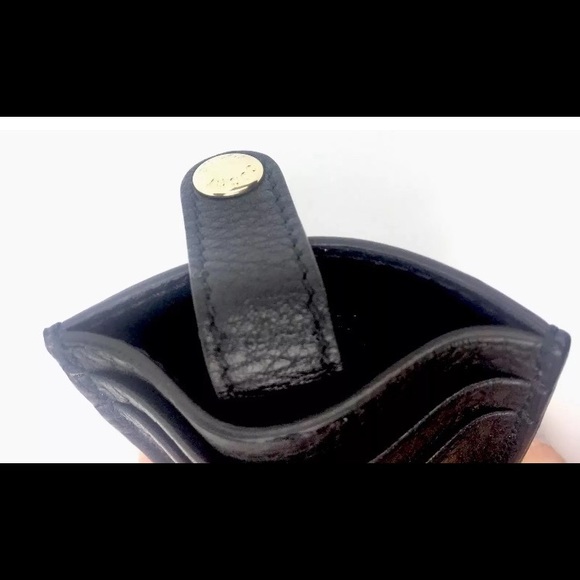 Authentic New Gucci Soho Black leather card case - Picture 5 of 6