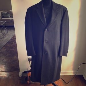Jos A. Bank Pea Coat (Black) (M) (XL) (Like new)