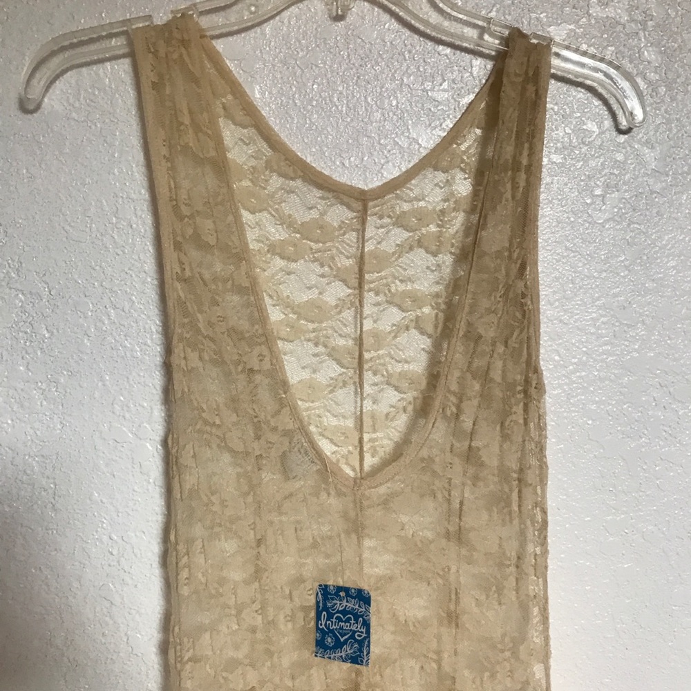 ✨COACHELLA VIBES✨ Free people ivory lace dress