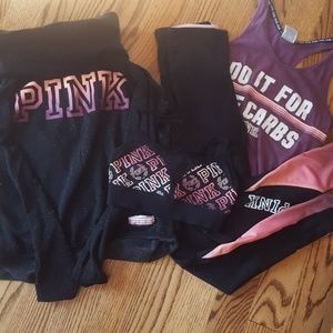 PRICE DROP < VS Pink ombre 4pc set