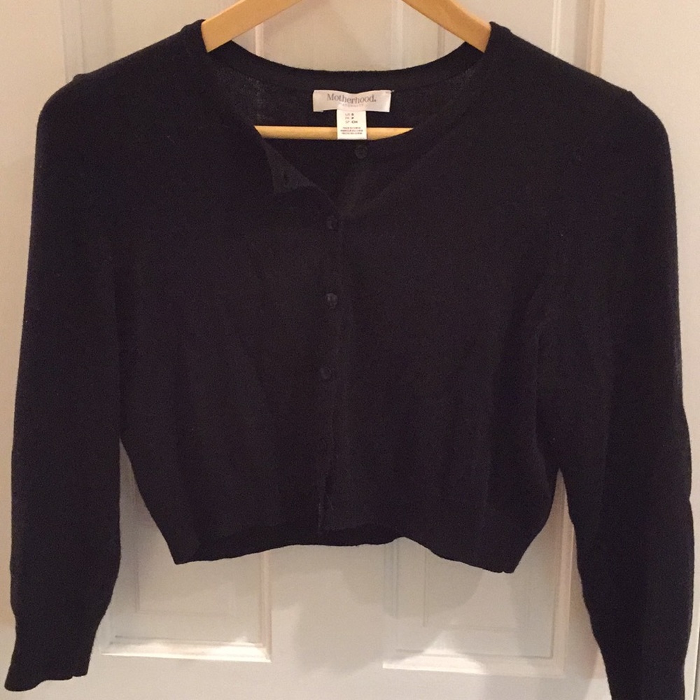 Motherhood Maternity cardigan in black