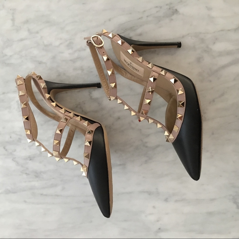Valentino rock stud pumps 36.5 - Picture 3 of 4