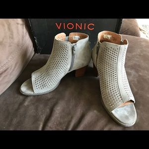 Women's Vionic Aloft Chryssa Open Toe Bootie - 9.5