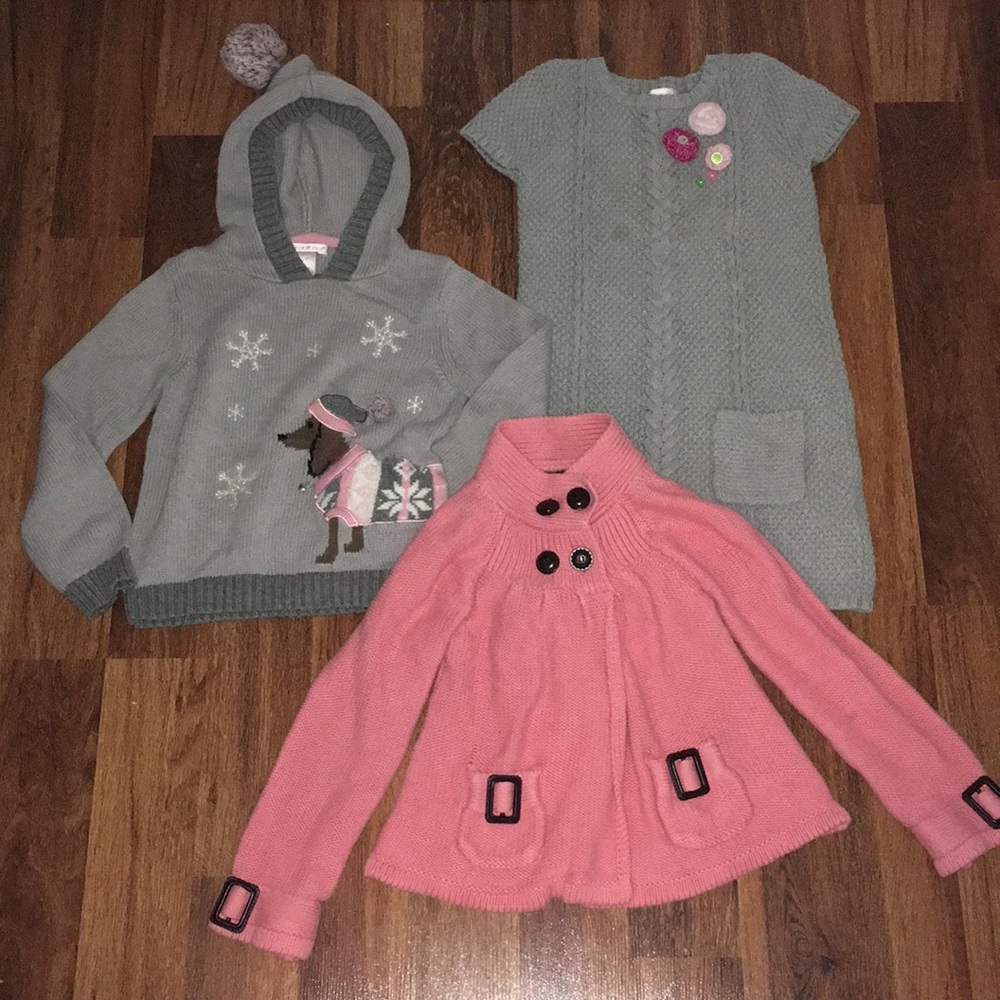 Little Girls Sweaters and Sweater Dress ❄️