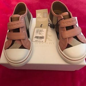 Toddler Girls Authentic Burberry Shoes