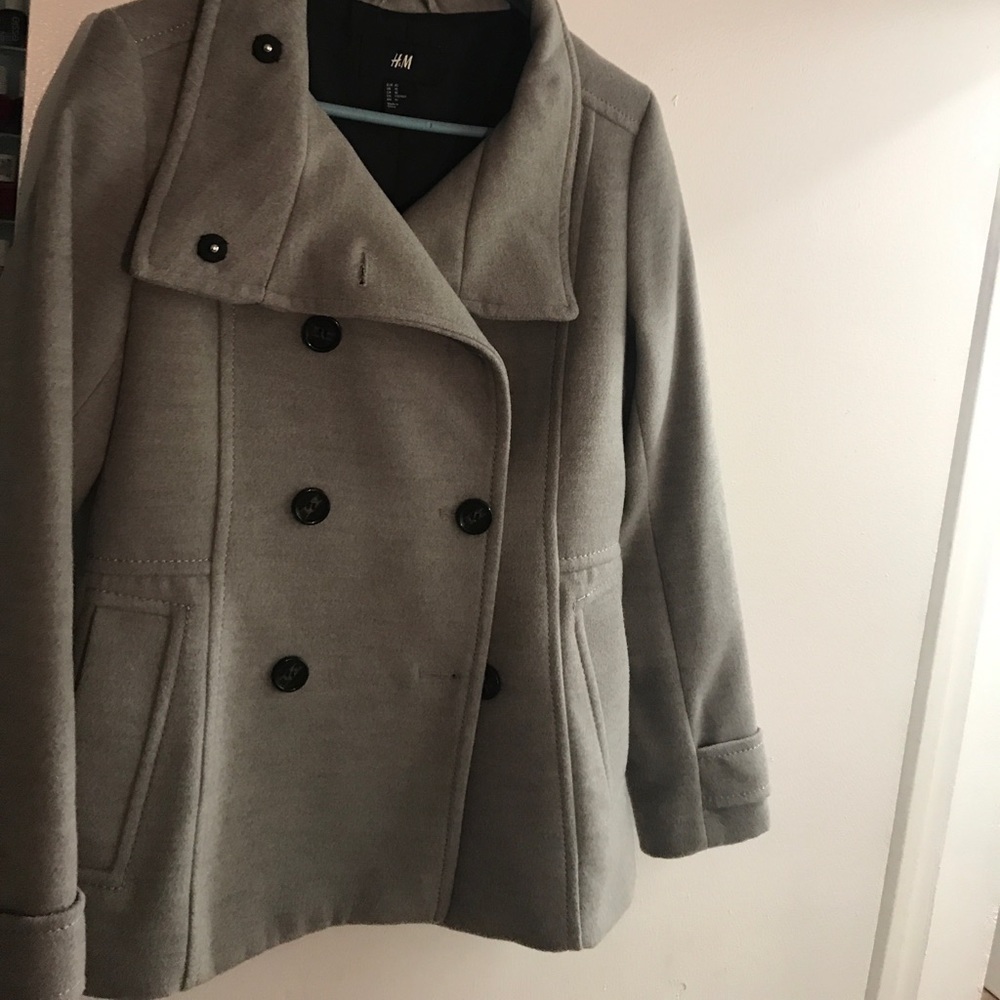 Pea Coat/ Double Breasted Jacket Coat
