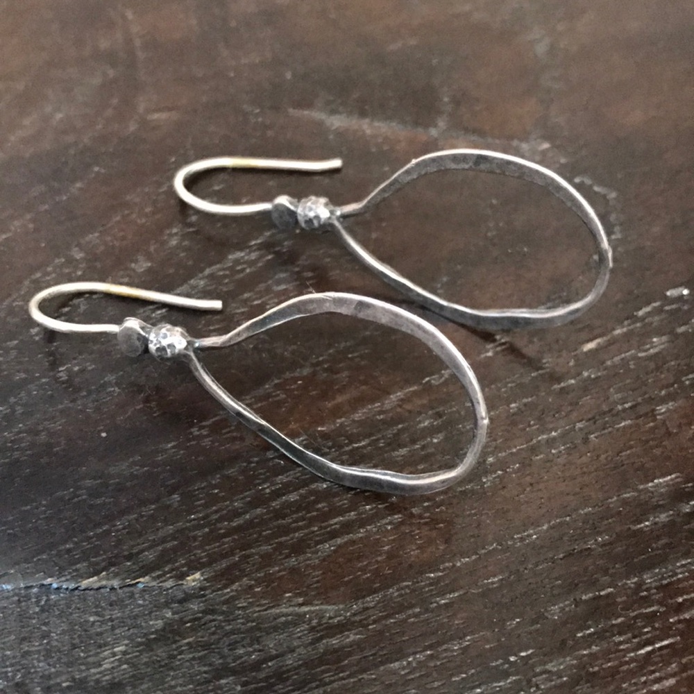 Silpada Oxidized Silver Earrings