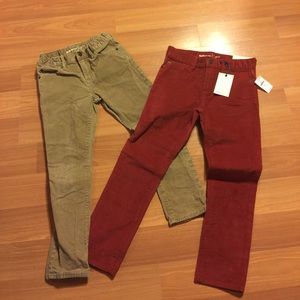 Bundle of Two Corduroy Pants, New condition.