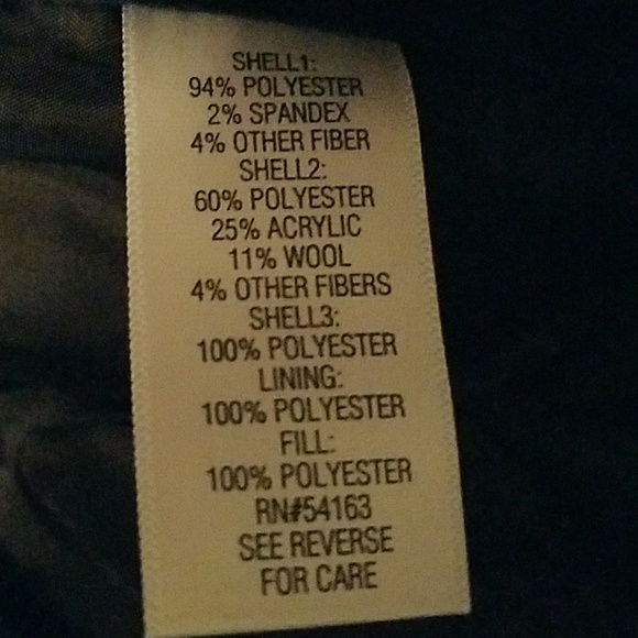 NWT Croft & Barrow Black Hooded Peacoat - Picture 7 of 7