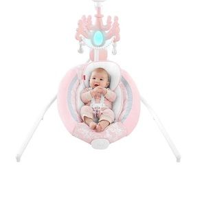 baby girl chandelier swing