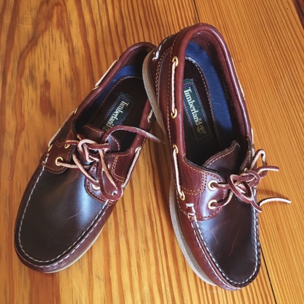 Leather Timberland Boat Shoes Loafers