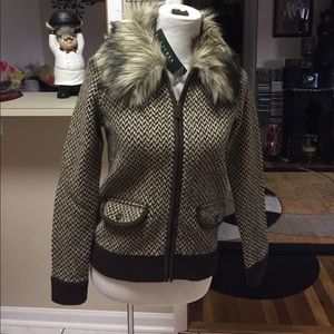 Jacket sweater by Lauren Ralph Lauren, size XS/S