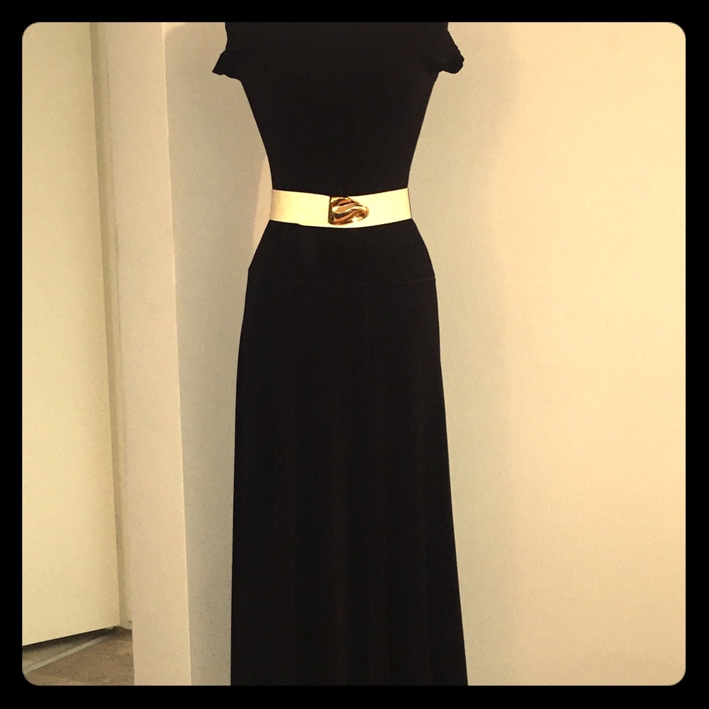Long black dress