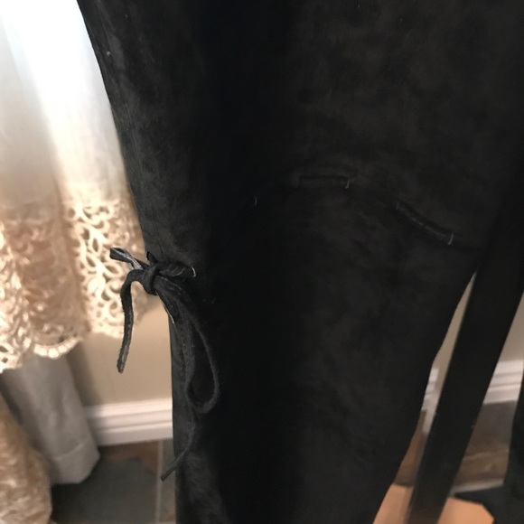 Ralph Lauren butter soft suede leather pants 6p bl - Picture 2 of 6
