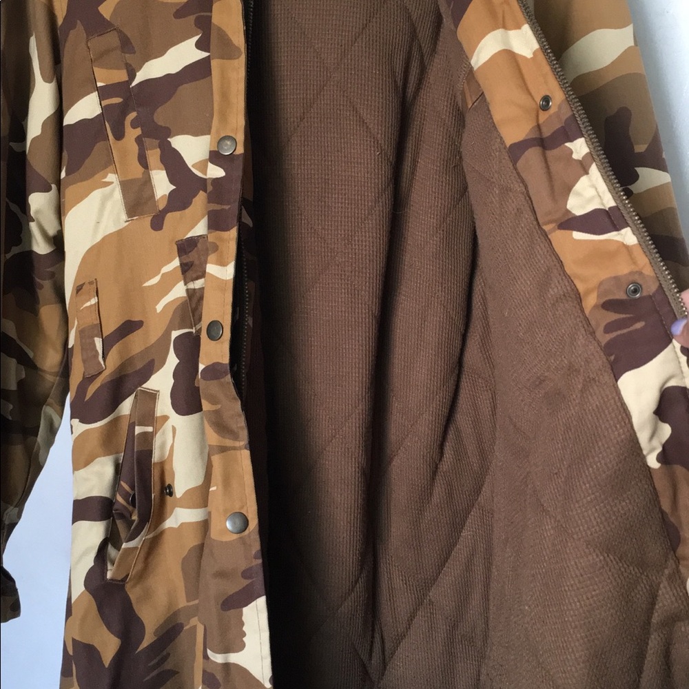 Camo winter coat