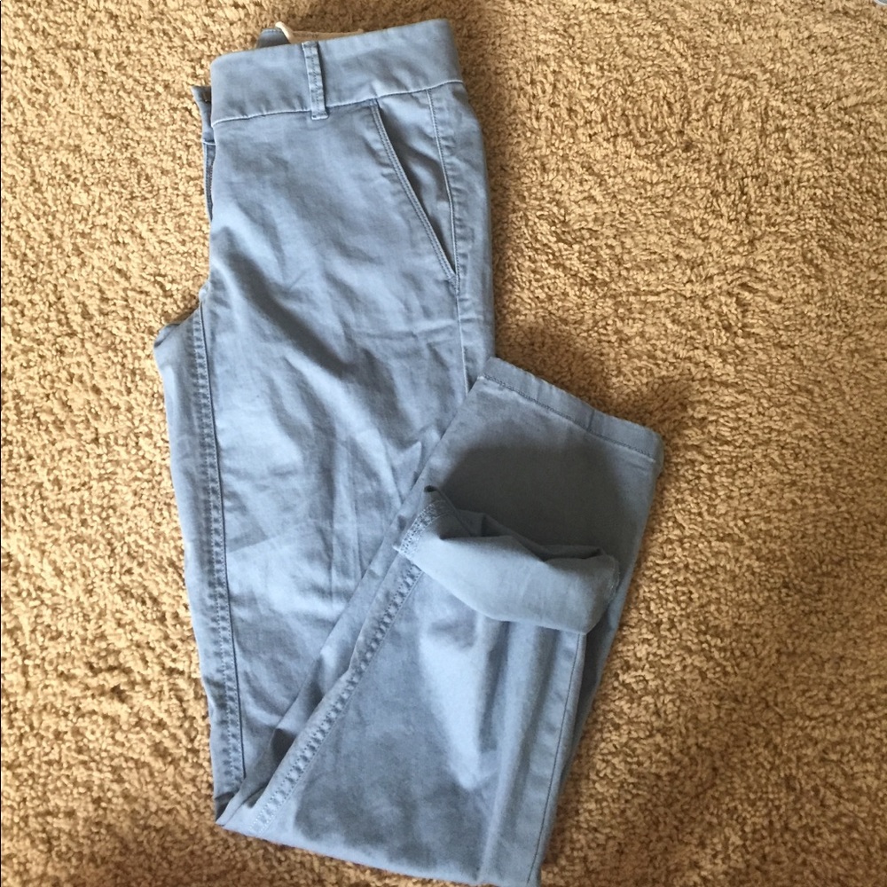 Blue chinos