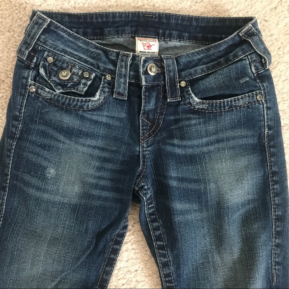 swarovski crystal true religion jeans💎
