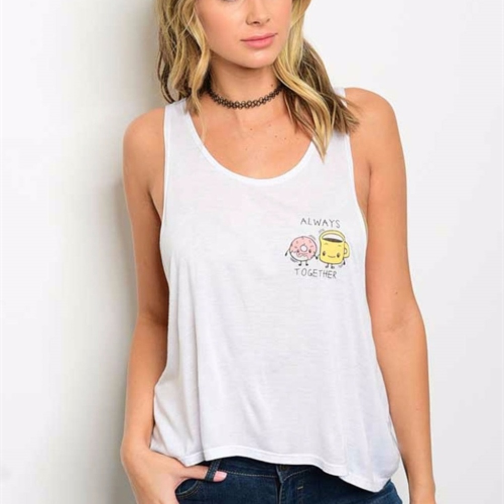 Always Together Coffee Donut SHIRT