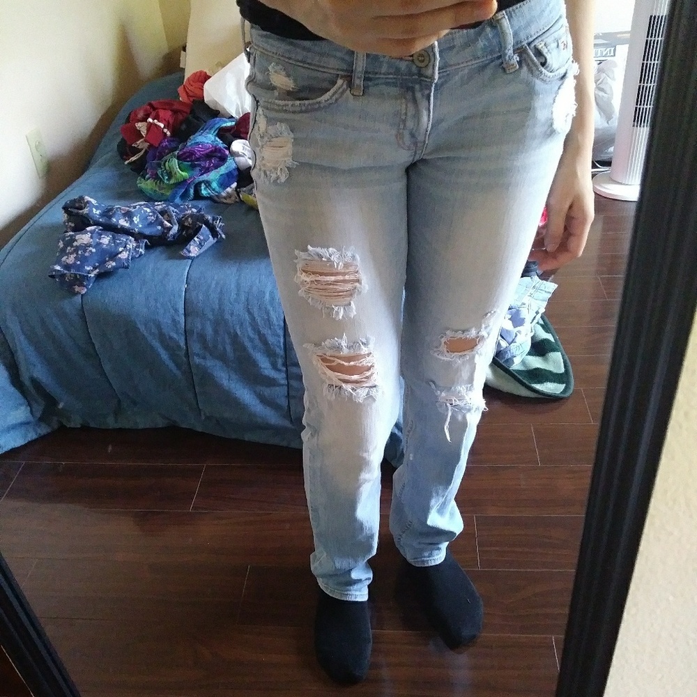 Straight leg Hollister jeans