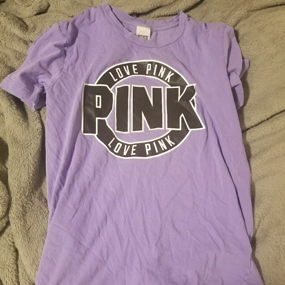 PINK purple t-shirt