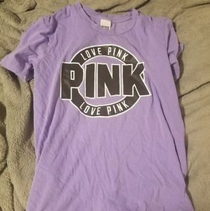 PINK purple t-shirt