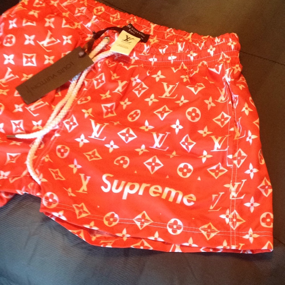 Louis Vuitton / Supreme Men's Bathing Suit